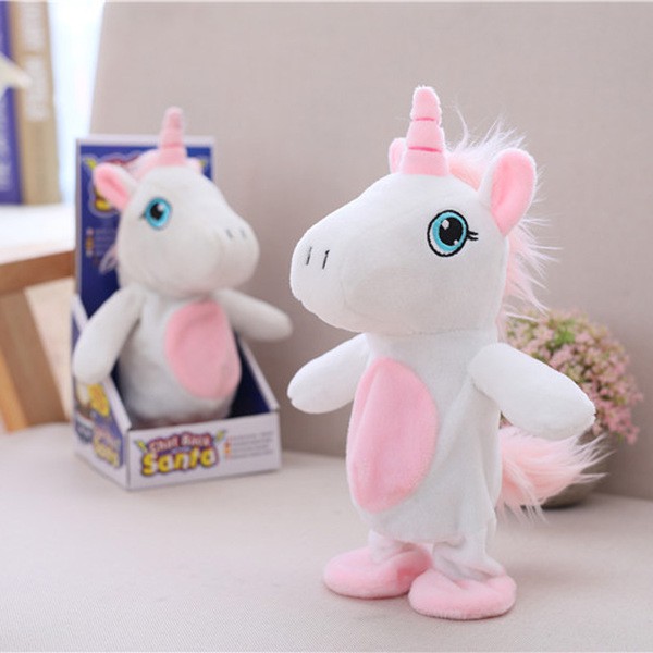 Đồ chơi Unicorn talking dùng pin 25cm