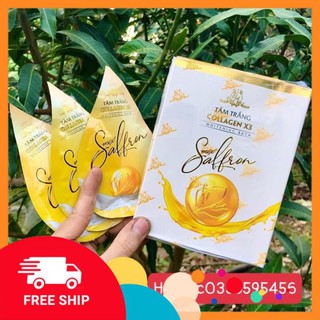 [ Free Ship] Tắm Trắng Collagen x3 mix saffron Chính Hãng