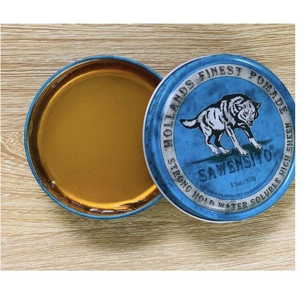 COMBO GÔM Sáp Tạo Kiểu Tóc Nam Pomade Sawensito Xanh Green (tặng lược )