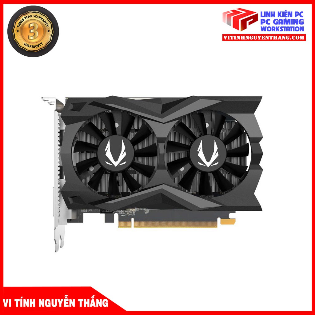 VGA CARD MÀN HÌNH ZOTAC GTX 1650 4G GDDR6 AMP GAMING GEFORCE NEW | WebRaoVat - webraovat.net.vn