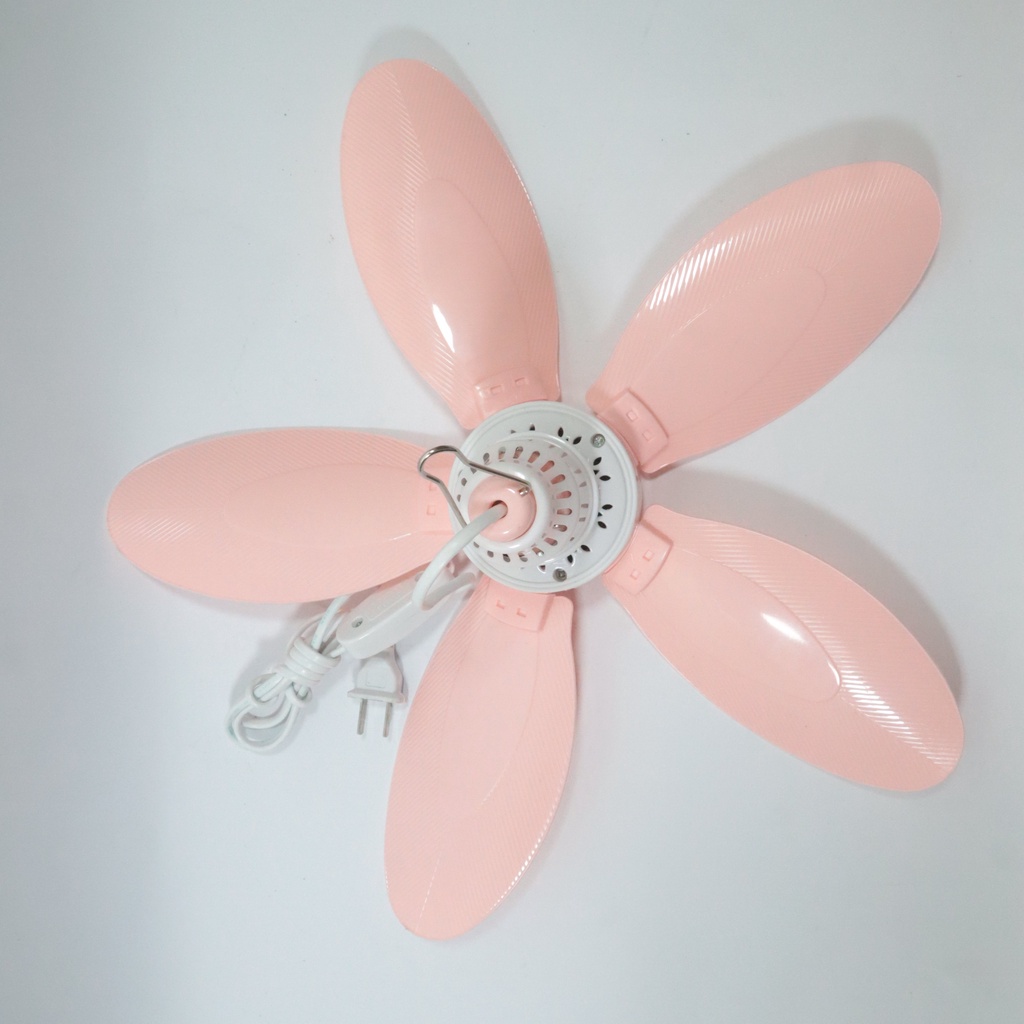 Quạt Trần Màn Mini 5 Cánh YQ-188 Sải cánh 50cm, 40cm Dây Đồng, An Toàn Phù Hợp Cho Phòng Điều Hòa