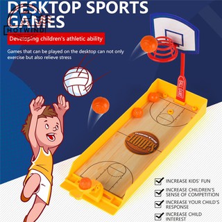 HW Mini Finger Desktop Game Basketball Ice Hockey Football Golf Shooting