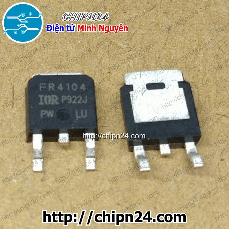 [1 CON] (SOP) Mosfet Dán FR4104 TO-252 120A 40V Kênh N (SMD Dán) (IRF4104 4104)