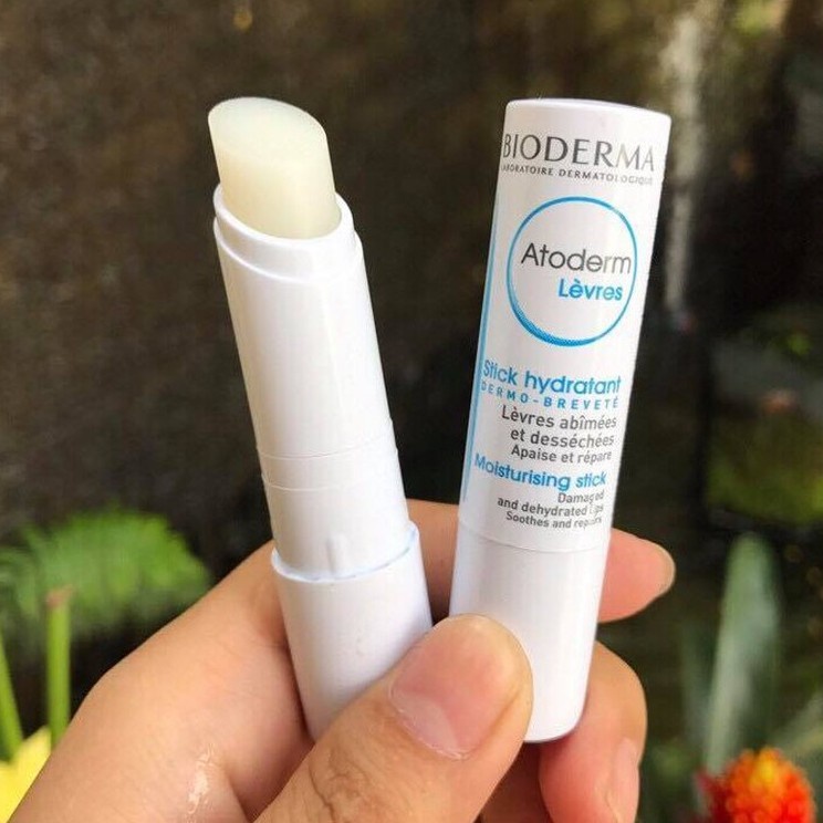 Son Dưỡng Môi Bioderma Chiết Xuất Từ Thiên Nhiên Không Màu Không Gây Kích Ứng Da Chống Nứt Nẻ Mềm Môi - Intima Official