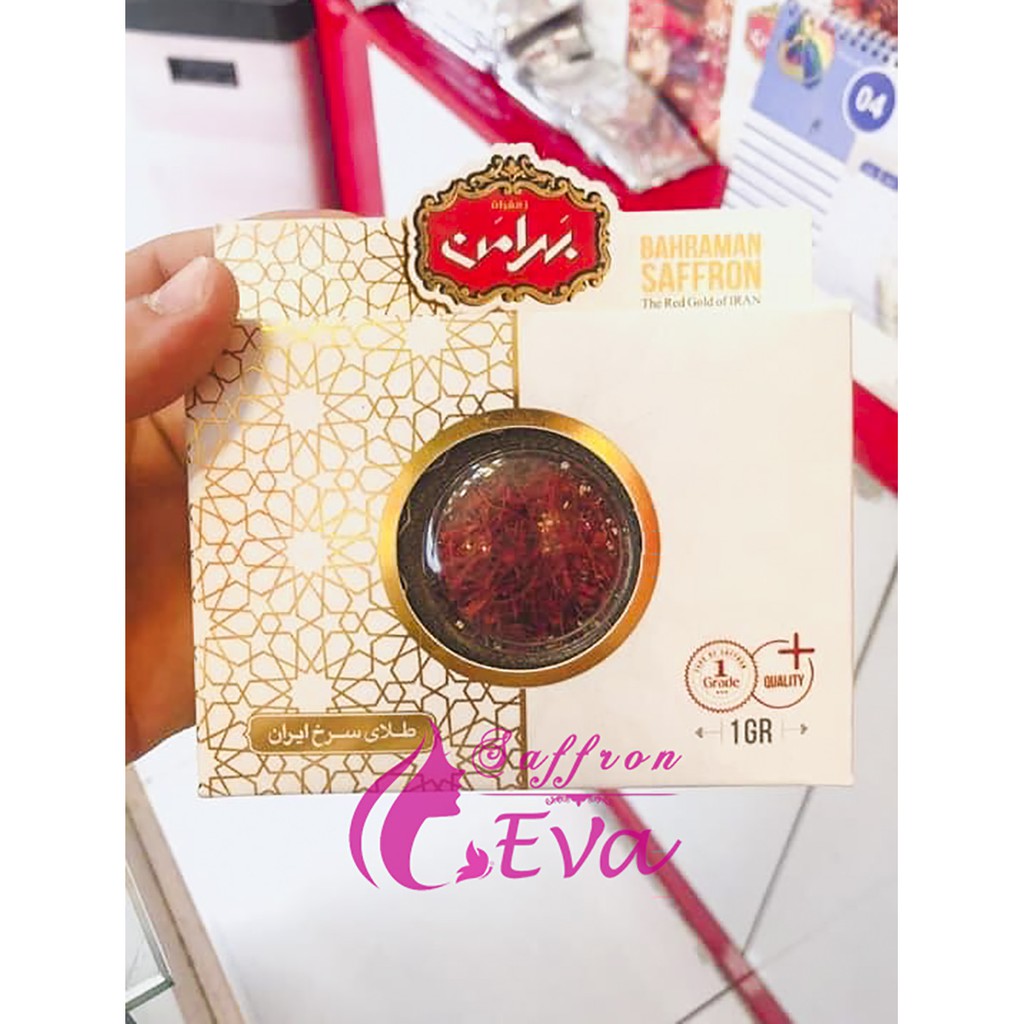 1.0 Gr Saffron Bahraman Super Negin (thiếc trắng) Nhụy hoa nghệ tây chính hãng Iran | BigBuy360 - bigbuy360.vn