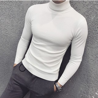Áo len nam cổ lọ .Chất len mềm mịn
