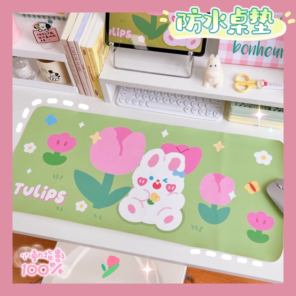 Tấm Lót Chuột Họa Tiết Hoạt Hình Dễ Thương Tiện Dụng
