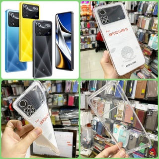 Ốp lưng Xiaomi Poco X4 Pro 5G dẻo trong suốt viền nhám chống trượt bảo vệ camera có nút chắn bụi
