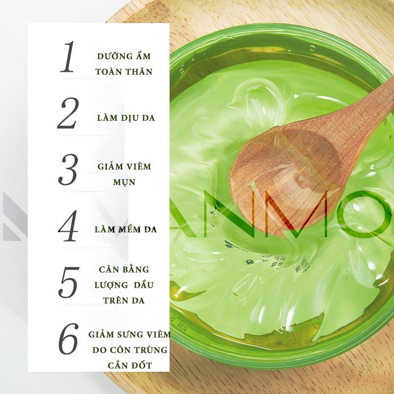 Gel Lô Hội cấp ẩm Aloe Vera Soothing & Moisture Nature Gel Nha Đam
