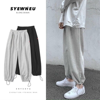 Quần jogger da cá bo gấu dây rút
