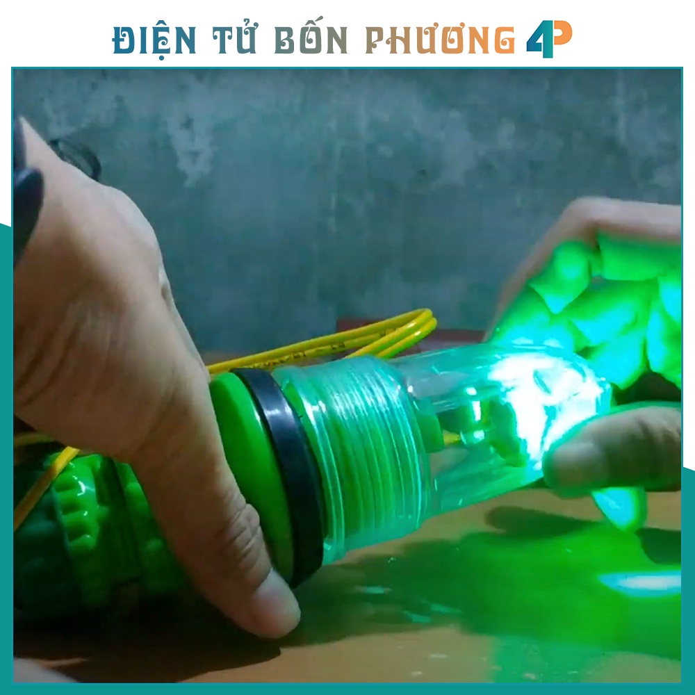 Mạch điều khiển led nhấp nháy hiệu ứng đèn led câu mực, câu cá ban đêm
