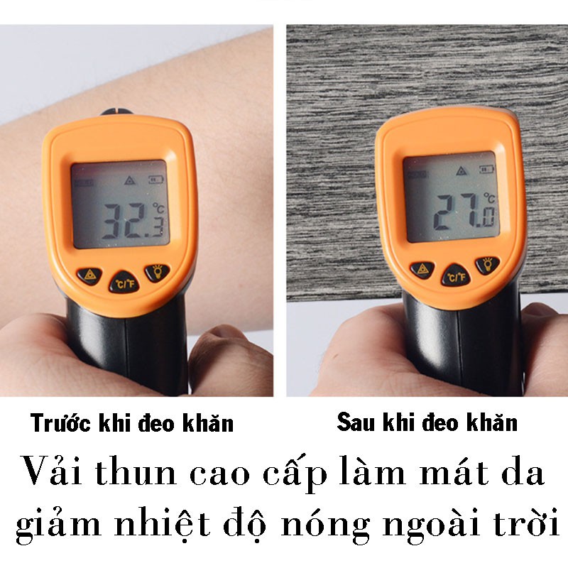 Khăn đa năng chống nắng cao cấp, đi xe máy đi phượt - Vải dày mát co dãn 4 chiều thoáng khí, phù hợp 4 mùa trong năm