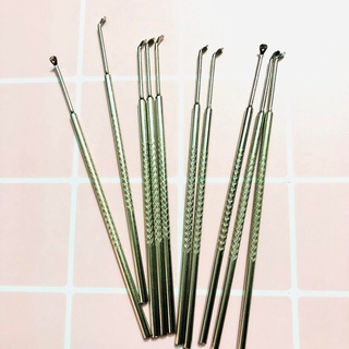 Cây móc lỗ tai inox, móc ráy tai loại tốt lẻ 1 cây
