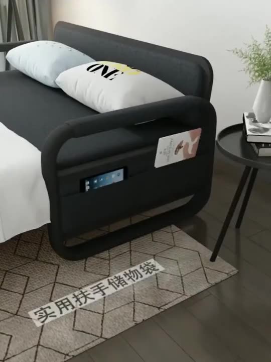 Giường sofa gấp gọn thành ghế sofa. Giường ngủ sofa có ngăn chứa đồ tiện ích Ghế sofa giường thông minh tặng kèm 2 gối. | BigBuy360 - bigbuy360.vn