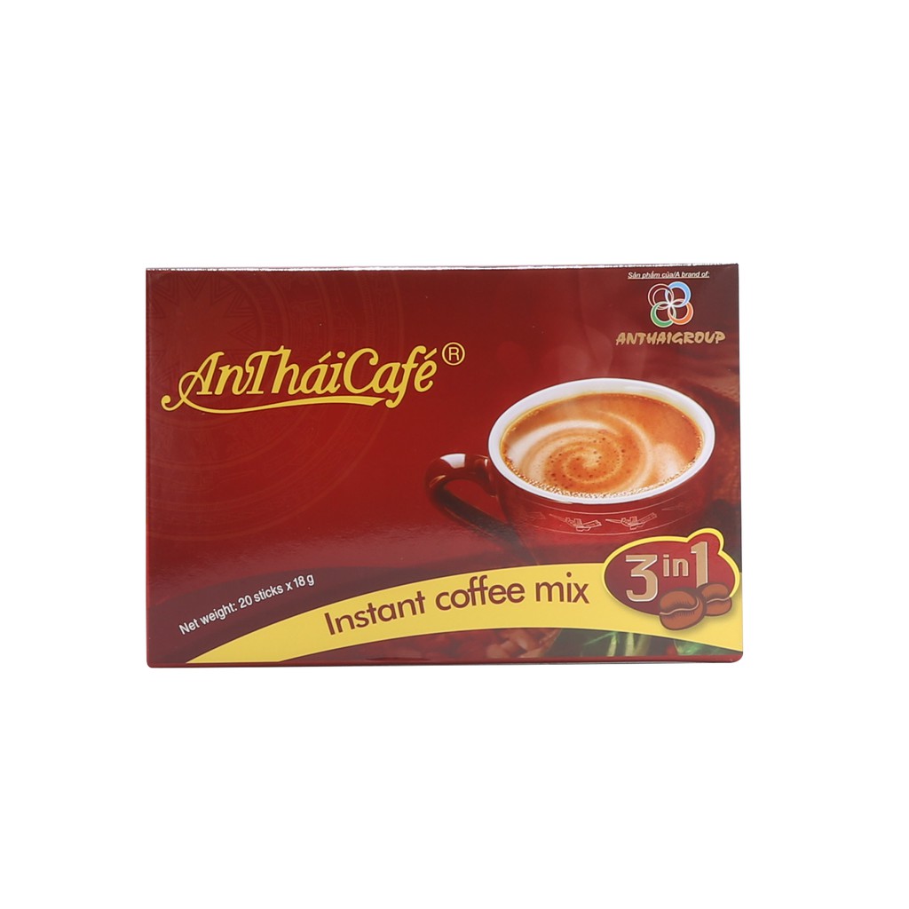 Cà Phê Sữa 3 Trong 1 An Thái (20 gói x 18gr) - AnTháiCafé