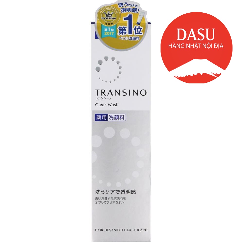 Sữa rữa mặt Transino Clear Wash Nhật Bản 100g