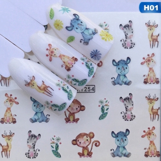 1 Tờ 1 Tấm Sticker Dán Móng Nghệ Thuật