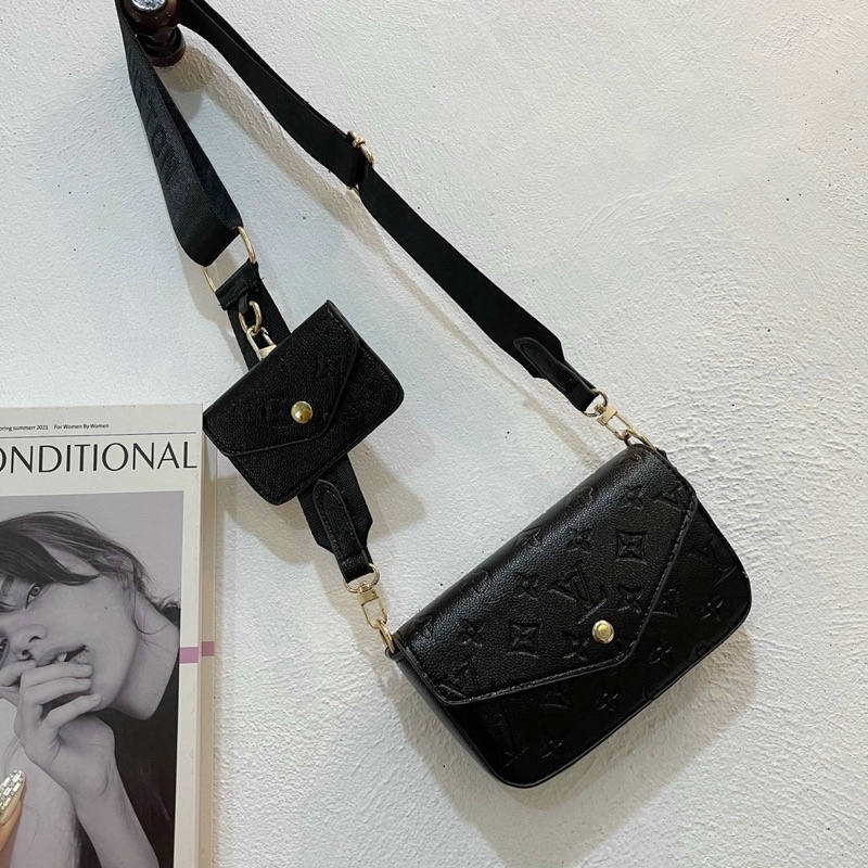 Bộ Túi Đeo Chéo Và Ví Thời Trang Siêu Hot 2022