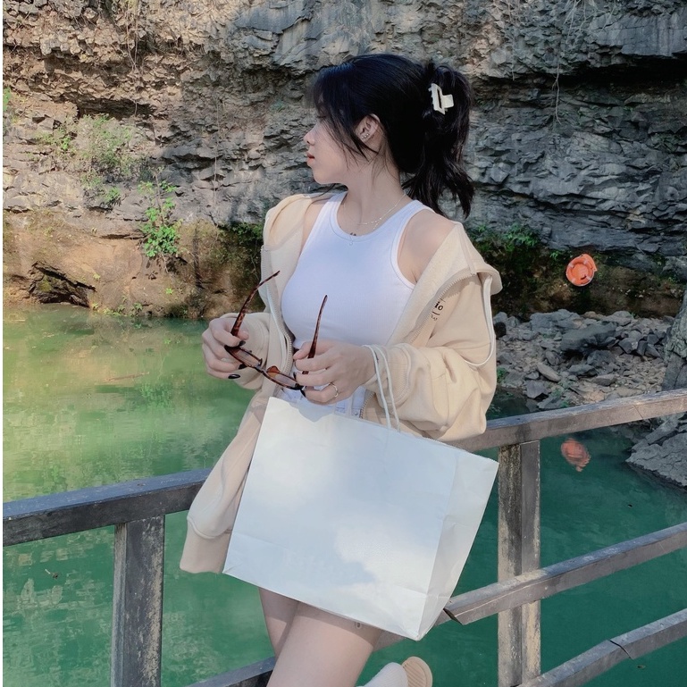 Áo Hoodie  Zip MENTAL® Illusion Hoodie Zip /Sand/