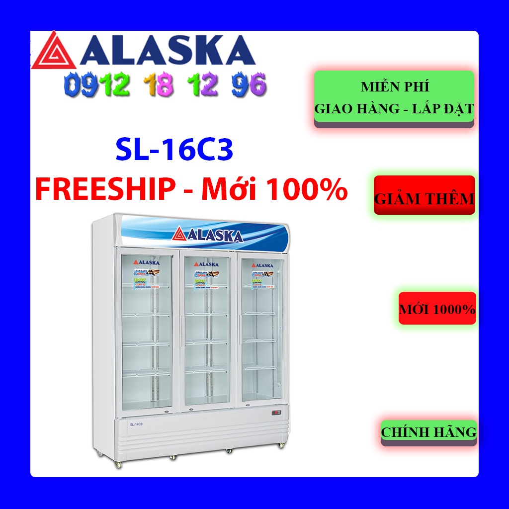 Tủ Mát ALASKA 1600 Lít SL-16C3