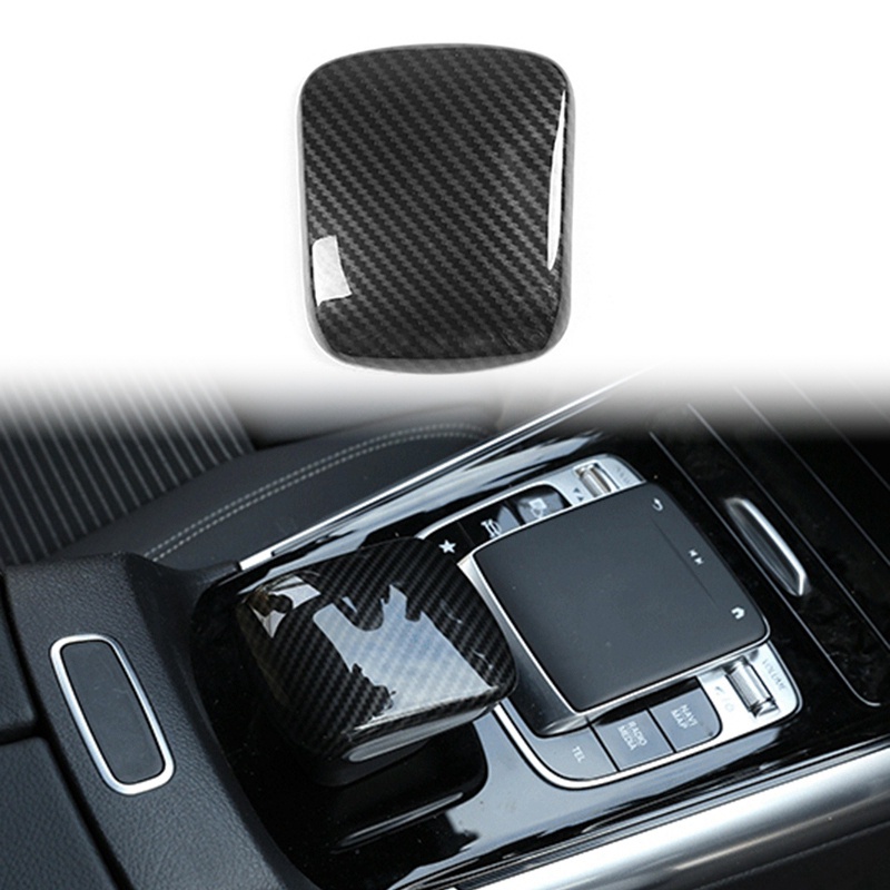 Vỏ Bọc Hộp Tỳ Tay Bằng Sợi Carbon Cho Mercedes Benz GLB B Class 2020