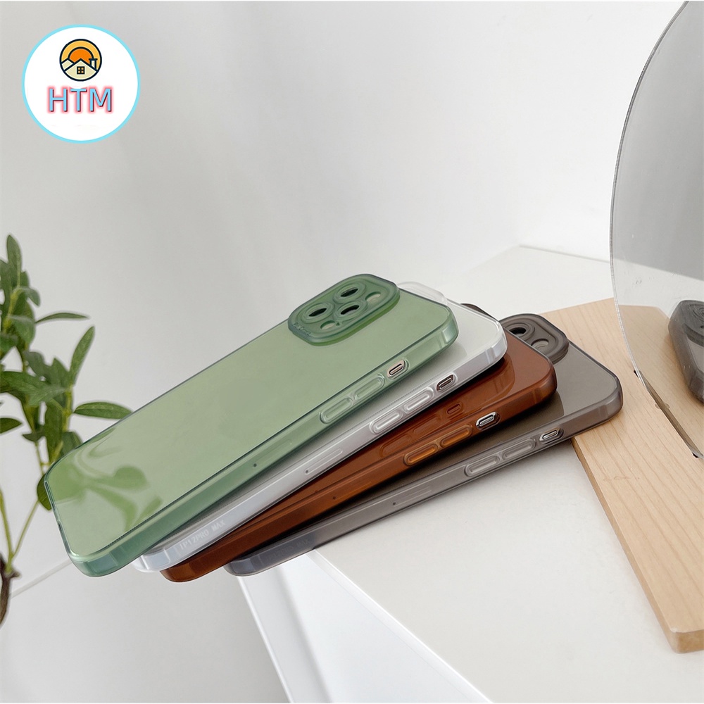 Ốp Điện Thoại TPU Mềm Trong Suốt Mỏng tương thích Cho iPhone 13 12 11 Pro Max Promax XS Max 7 Plus 8 8Plus