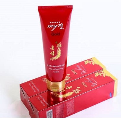 Sữa rửa mặt sâm đỏ Hàn Quốc – korea red ginseng 130ml