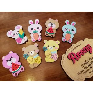 Kẹp tóc mái trẻ em thú dễ thương