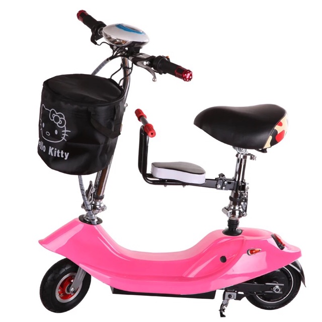 Xe điện mini DOLLY DOLPHIN ELECTRIC SCOOTER-xe đạp điện gấp pin nhỏ SCOOTER