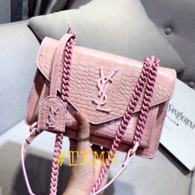 Túi đeo chéo nữ 2 ngăn đeo vai đi chơi đi tiệc cao cấp full màu HT103