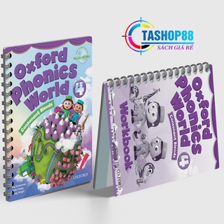 Oxford Phonics World 4 – In màu, kèm file nghe audio - Đóng gáy xoắn