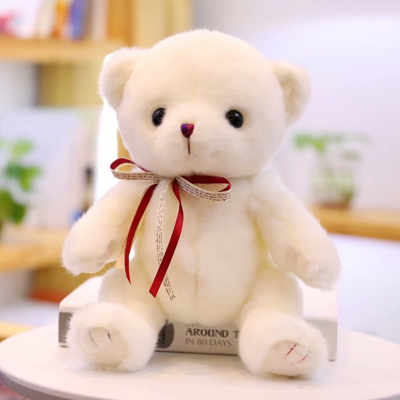 Gấu Teddy Nhồi Bông Màu Trắng Cỡ Lớn Làm Quà Tặng Sinh Nhật Cho Bé