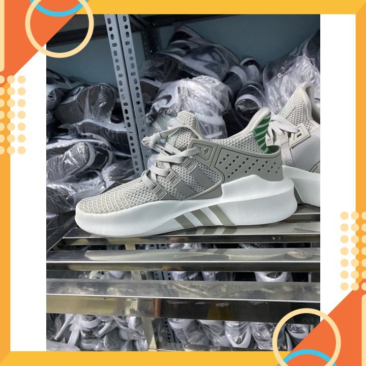 Giày E.Q.T [ 𝑯𝑨̀𝑵𝑮 𝑪𝑯𝑼𝑨̂̉𝑵 ] Giày Thể Thao E.Q.T xám xanh Phong cách Chất Lừ cho Nam Nữ