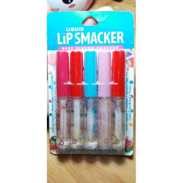 💋 Son bóng dưỡng môi LIP SMACKER không màu với mùi hương ngọt ngào tinh tế