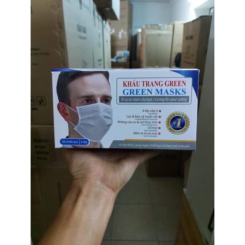 Khẩu trang 4 lớp | BigBuy360 - bigbuy360.vn
