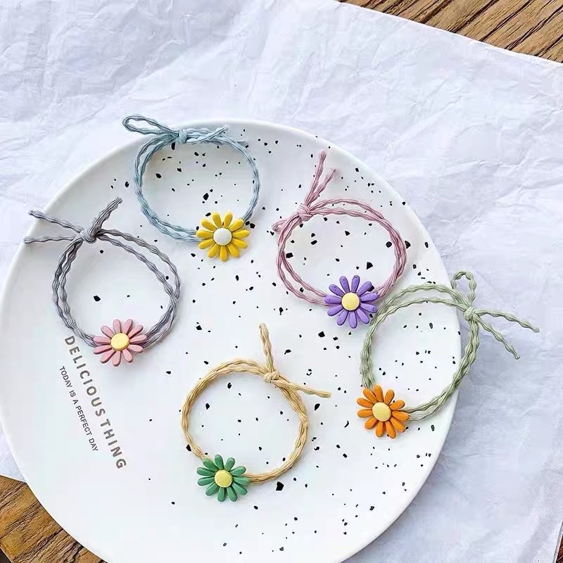 Dây cột tóc bông siêu xinh