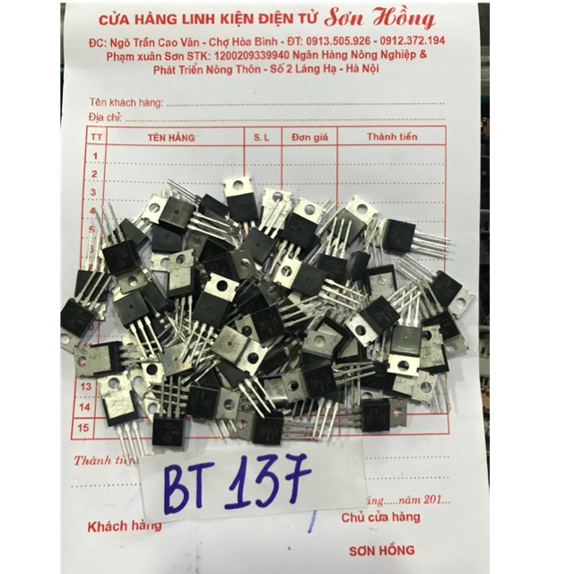 5 con Triac BT137