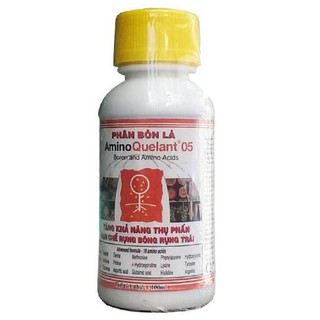 GrowMore Amino Quelant - 05 Boron Chai 100ml - Phân bón lá Đạm sinh học Grow More hạn chế rụng bông rụng trái