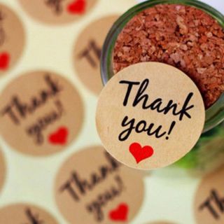 Miếng dán sticker THANK YOU
