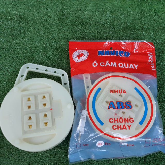 Ổ QUAY NAVICO 4 LỔ BỌC NHỰA ABS.8M