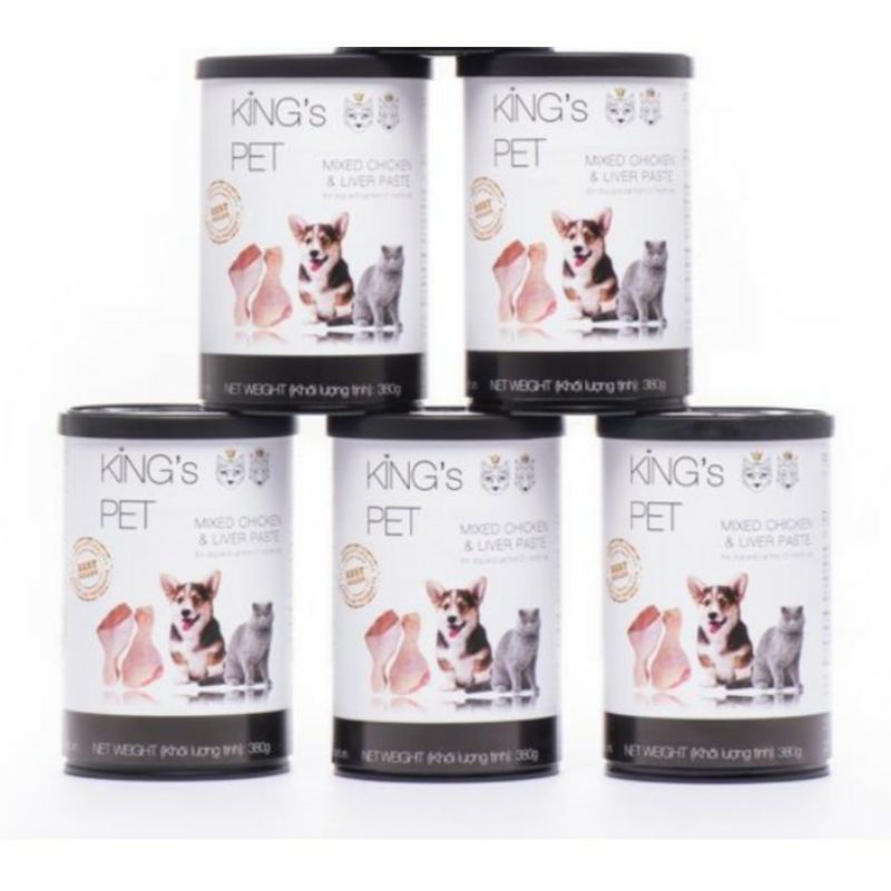 PATE KING PET CHO CHÓ MÈO - PATE KING'S PET 380G