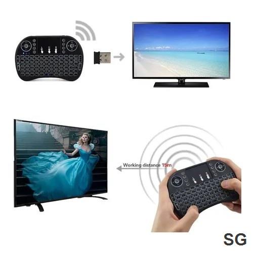 Bàn PhíM Mini i8 Không Dây TíCh HợP MàN HìNh CảM ỨNg