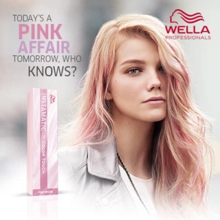 ( Tặng kèm oxy )MÀU NHUỘM PASTEL VÀNG KHÓI HỒNG PINK DREAM CAO CẤP WELLA 60ml