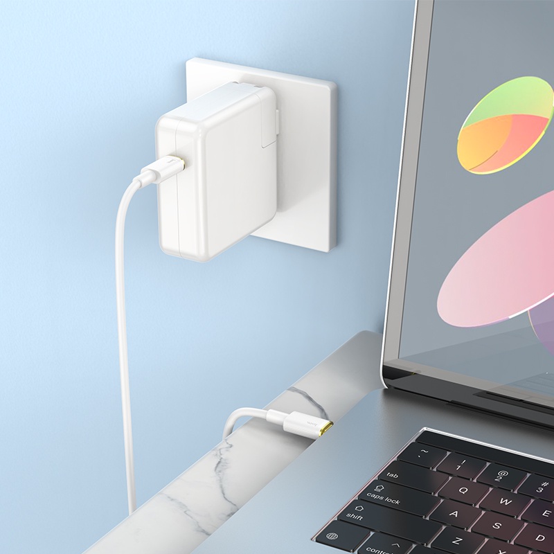 Cáp sạc nhanh HOCO từ cổng USB C sang USB C 5A 100w cho Xiaomi POCO X3 Samsung Macbook iPad