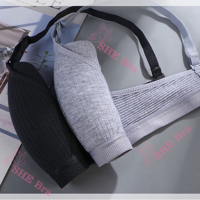 Áo Lót Nữ Không Gọng Mút Mỏng Áo Sport belt Mềm Mịn Vải Cotton Thoả Mái ALO03