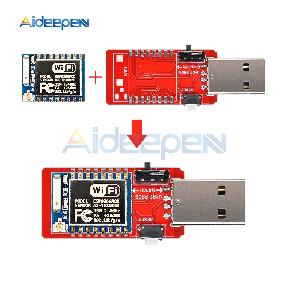 Bảng Mạch Phát Triển Mini Ch340 Usb Sang Esp8266 Esp8266 Esp-07