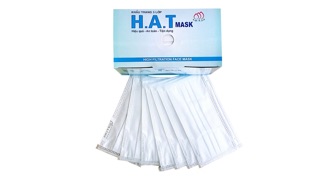 Khẩu trang y tế 4 lớp kháng khuẩn HAT