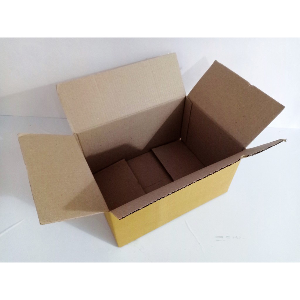 35x25x15 Combo 10 hộp Carton Đóng Gói Hàng - Thùng Giấy COD