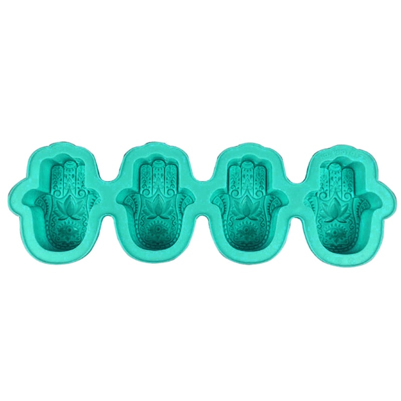 Sa Khuôn Silicone Làm Xà Phòng Hình Bàn Tay Hamsa