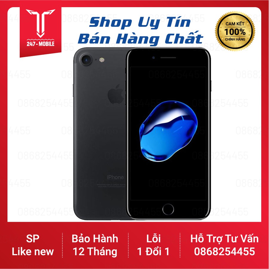 Điện Thoại Iphone 7 Quốc Tế 32GB Mất Vân Mới 99% Bảo Hành 1 Đổi 1